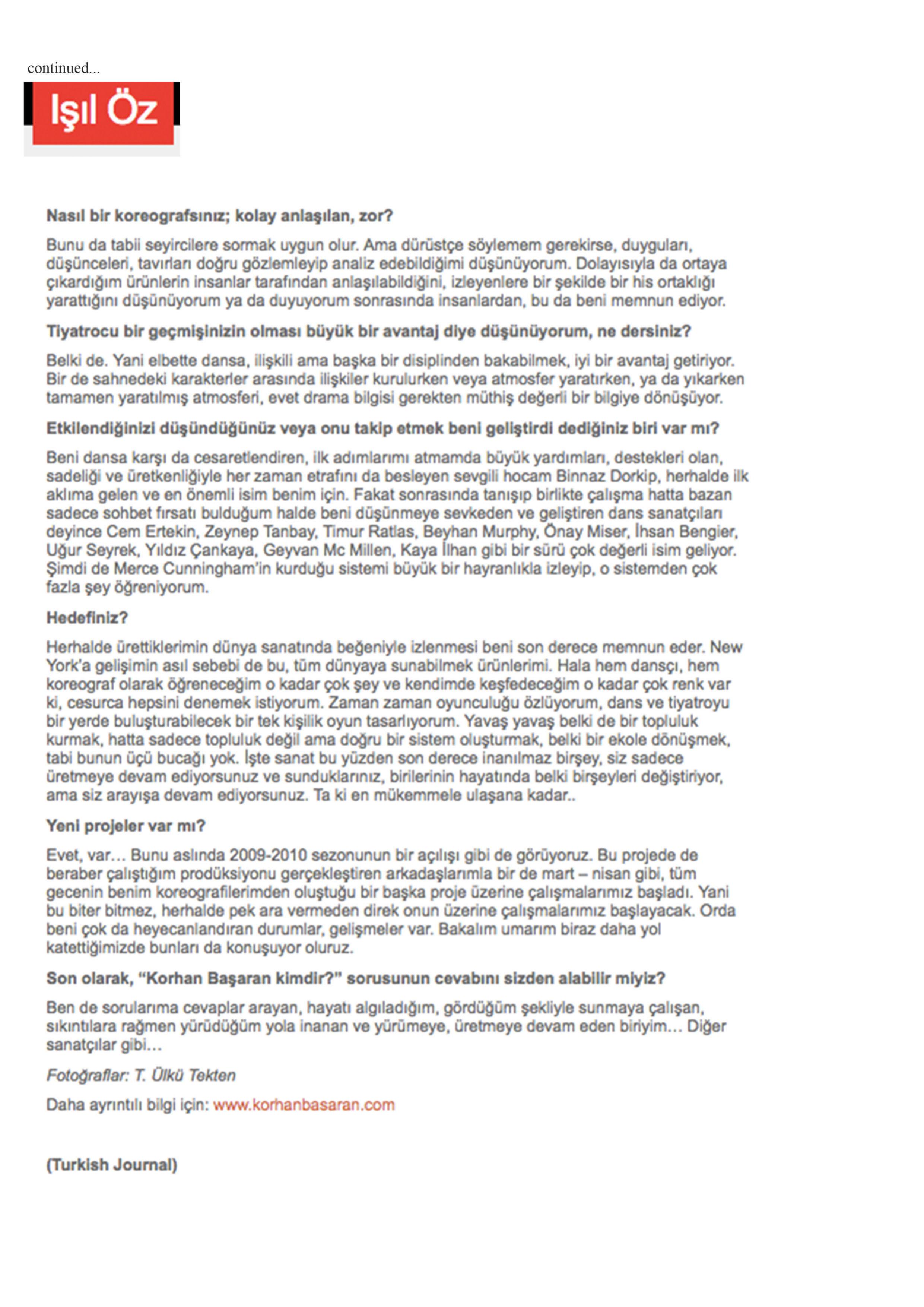 Press image 101 for Korhan Basaran