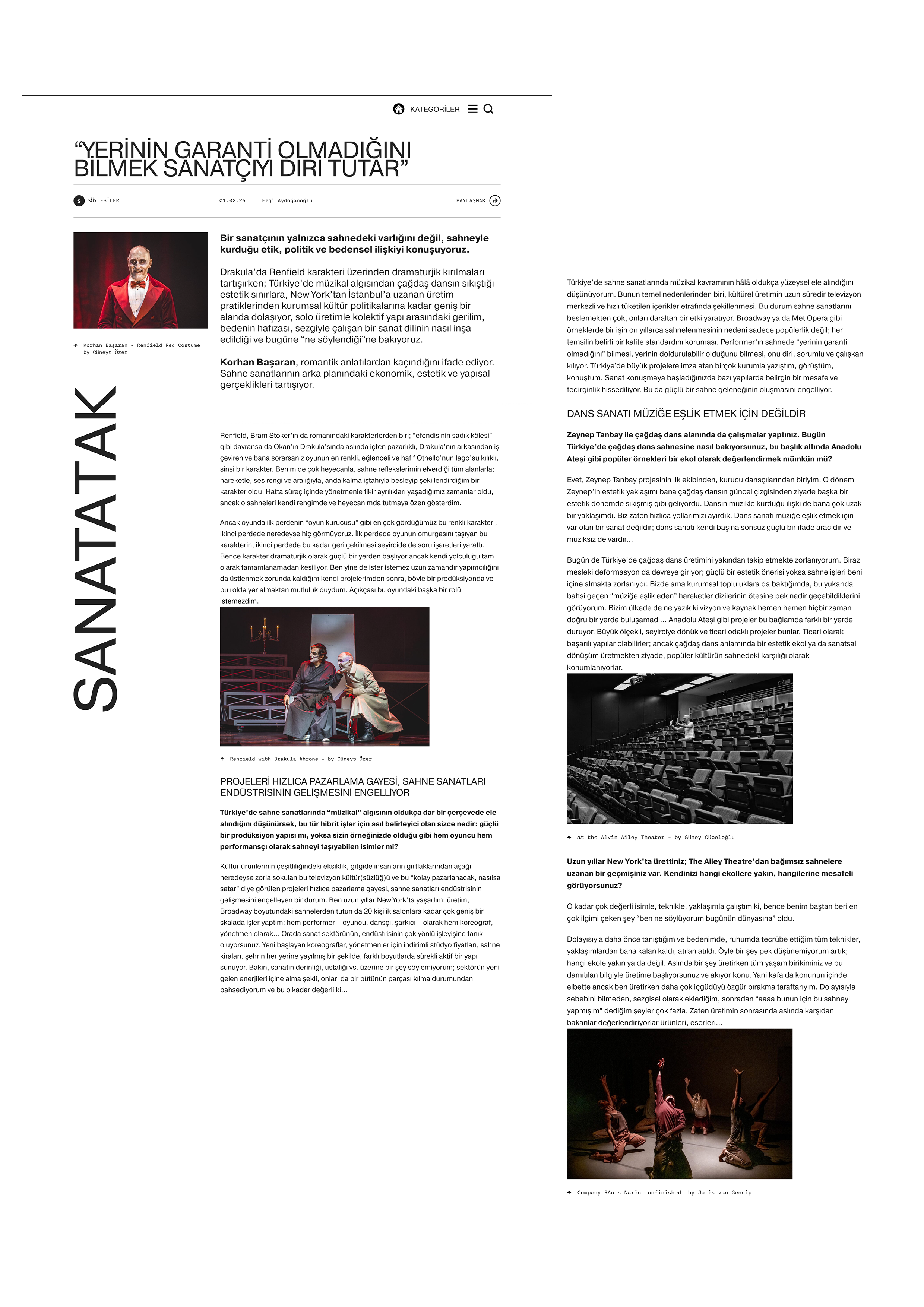 Sanatatak interview page capture