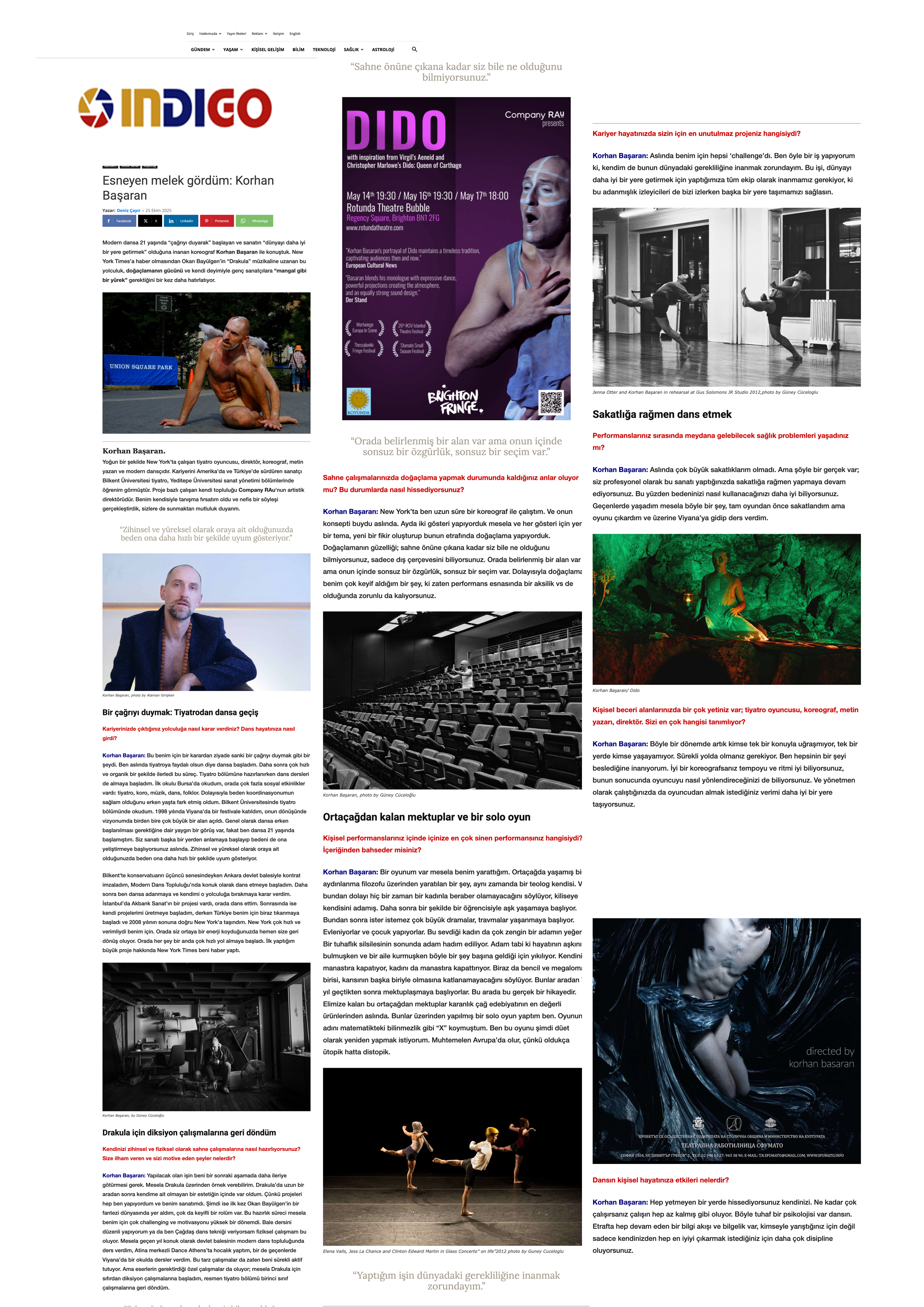 Indigo interview page capture