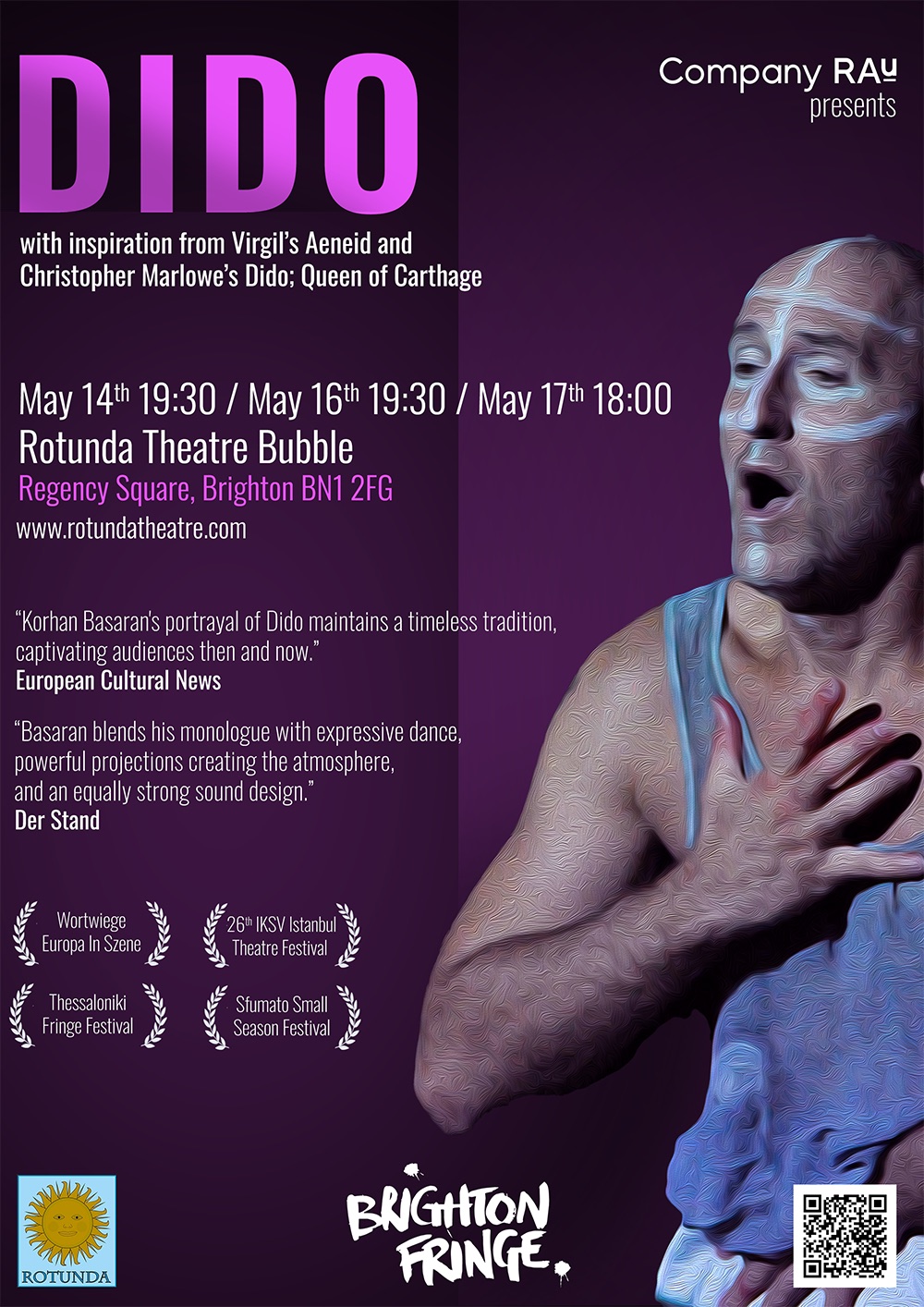 DIDO Brighton Fringe Festival poster